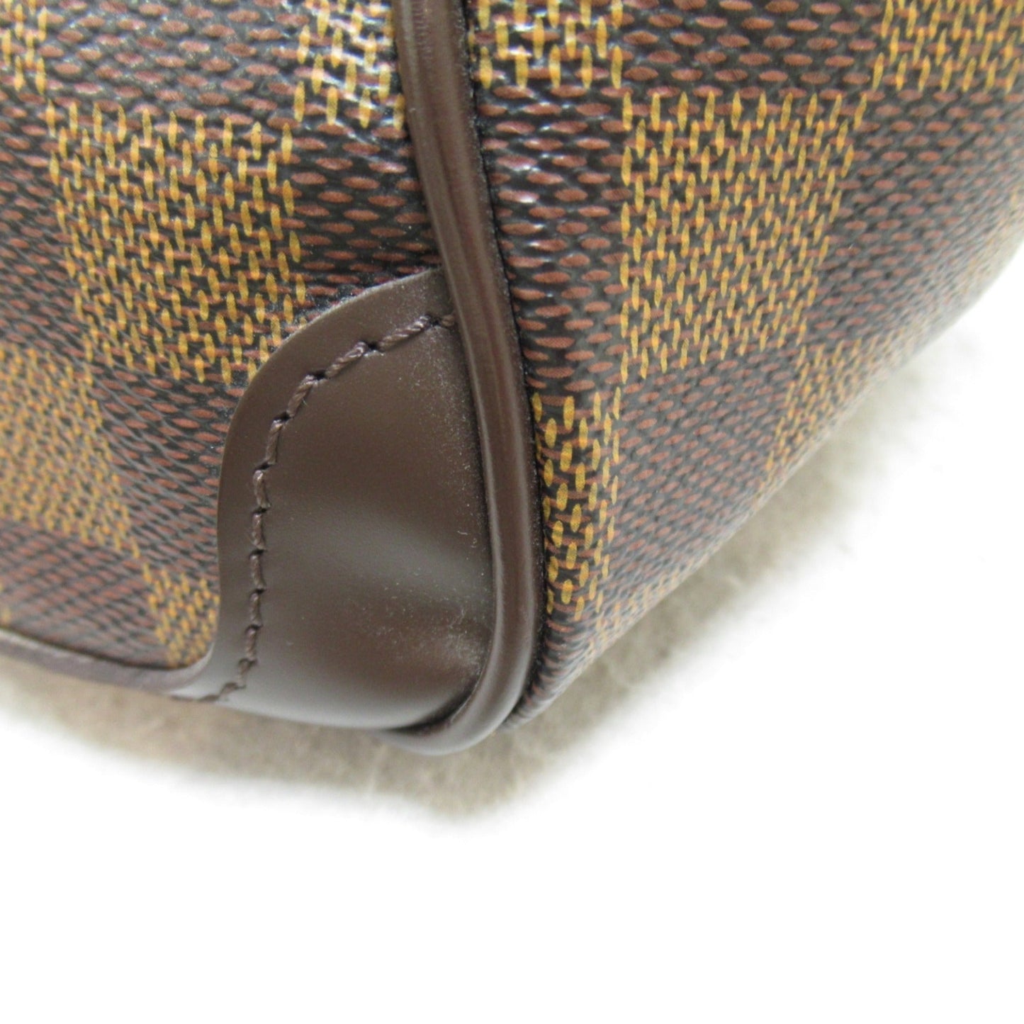 Louis Vuitton Brown Coated Canvas Damier Azur Pvc Shoulder Bag