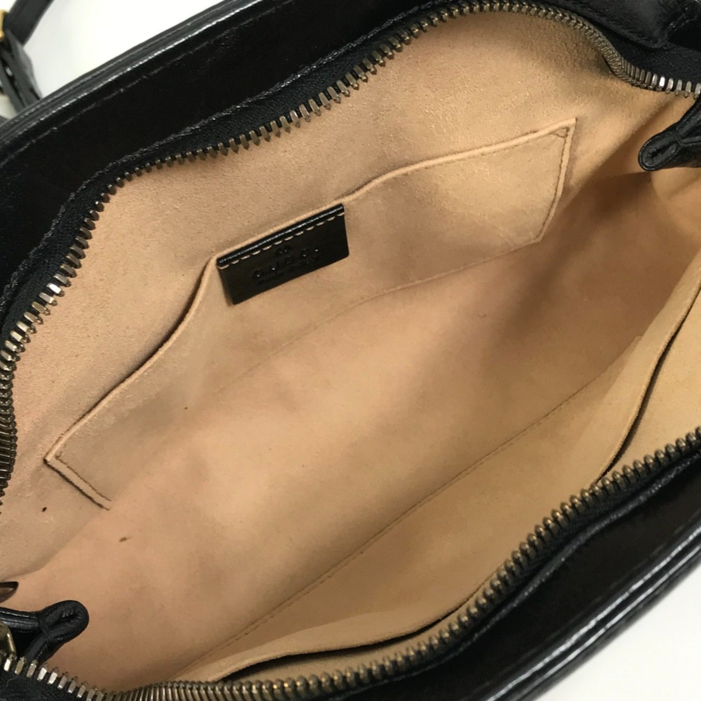 Gucci Black Leather Shoulder Bag