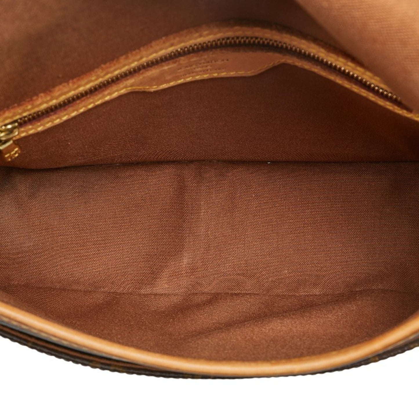 Louis Vuitton Monogram Brown Pvc Leather Shoulder Bag
