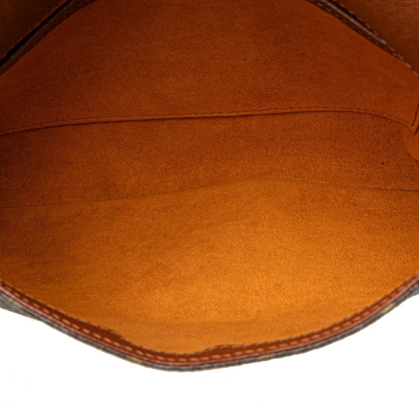 Louis Vuitton Brown Pvc Leather Handbag Shoulder Bag