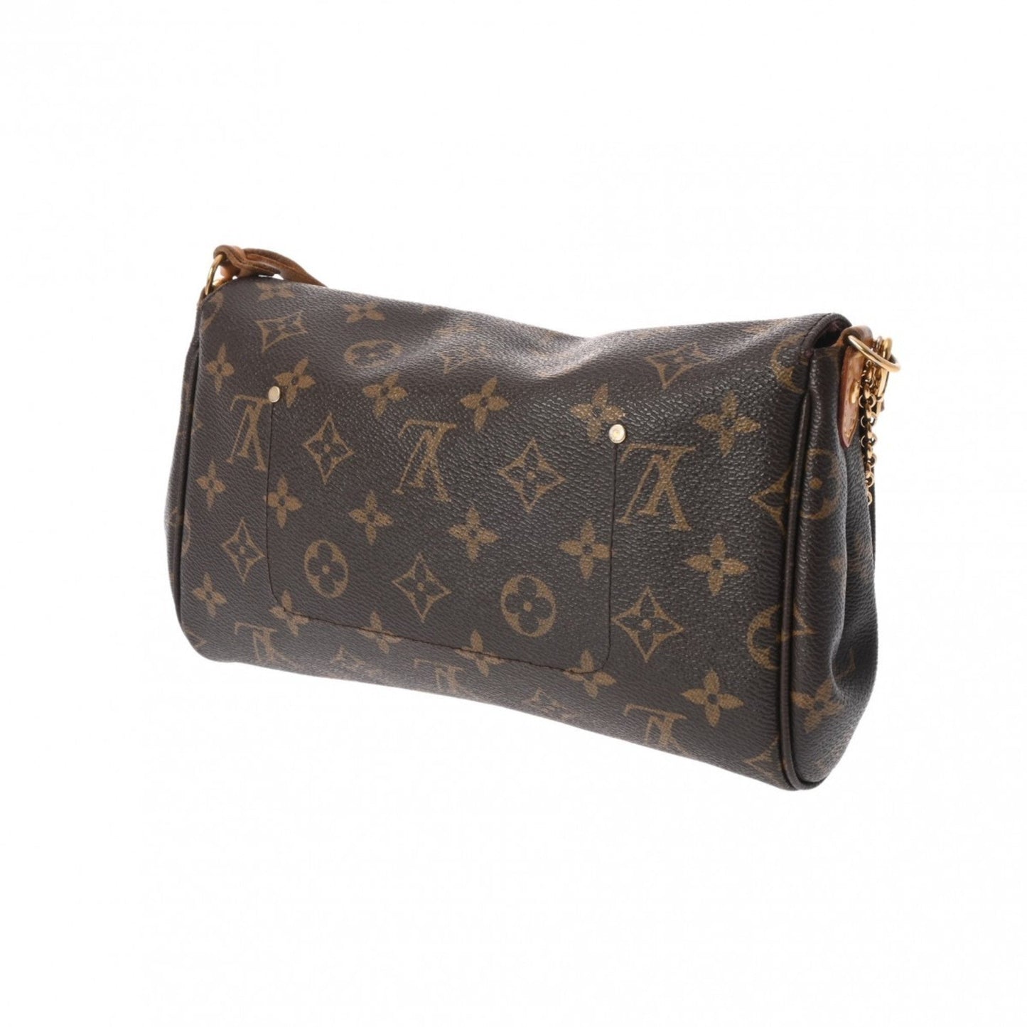 Louis Vuitton Brown Monogram Canvas Shoulder Bag