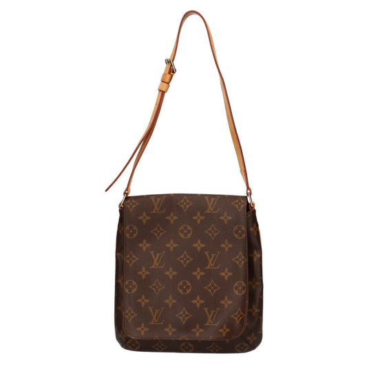 Louis Vuitton Brown Monogram Or Monogram Shoulder Bag ()
