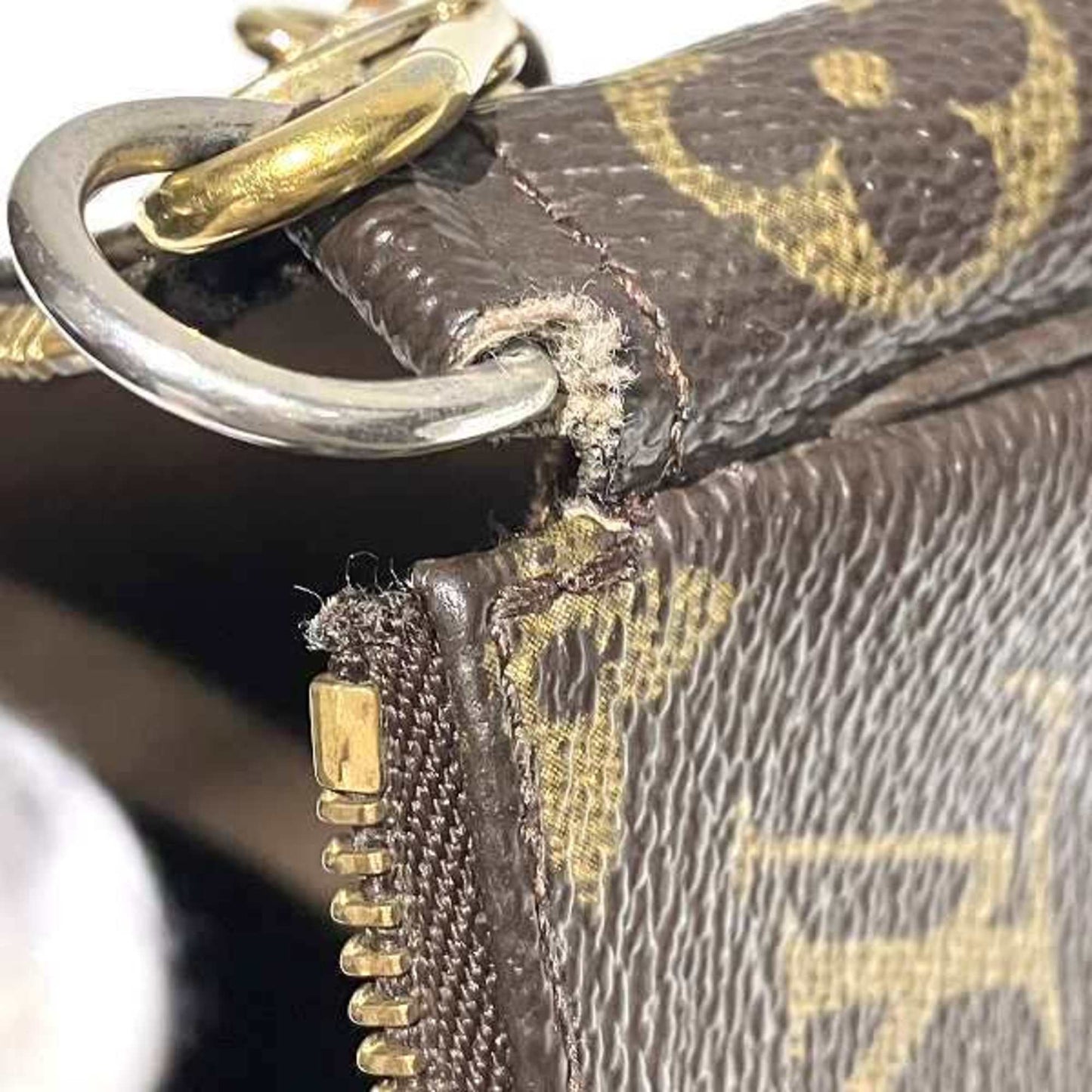 Louis Vuitton Brown Monogram Shoulder Bag