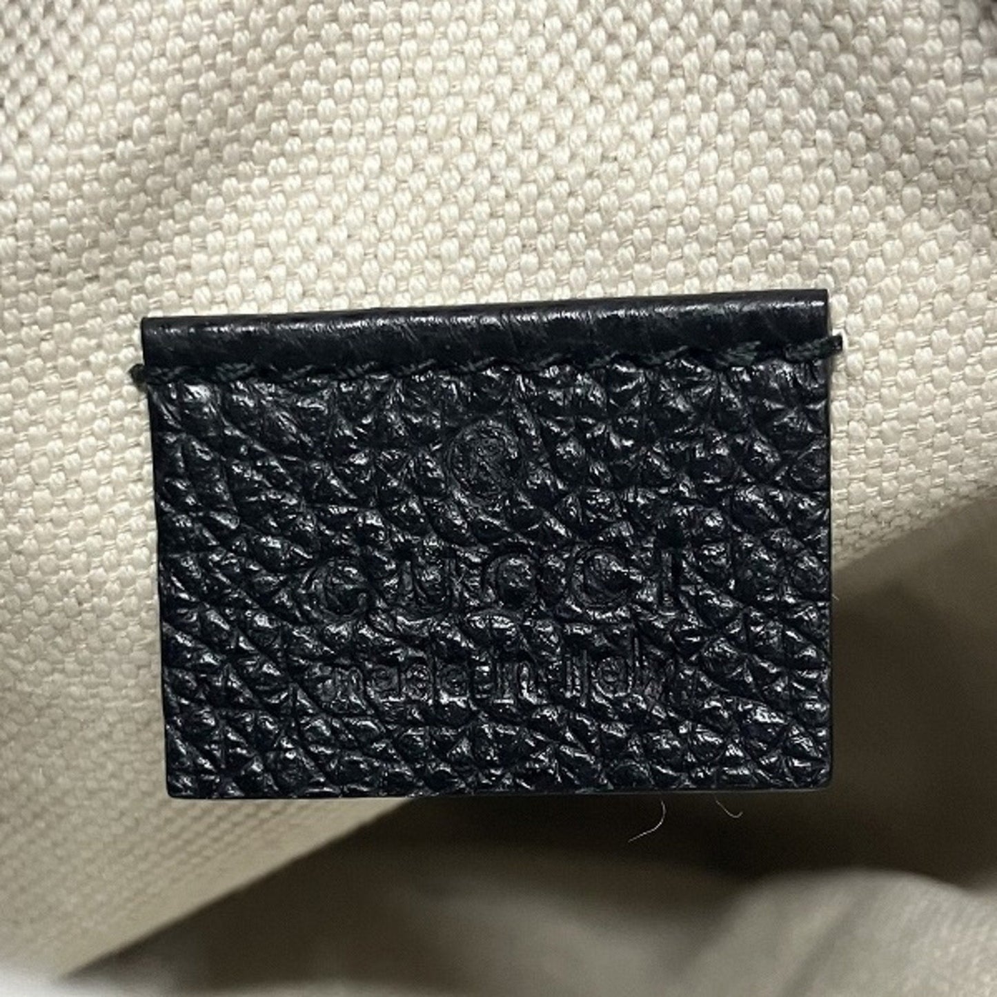 Gucci Black Leather Shoulder Bag