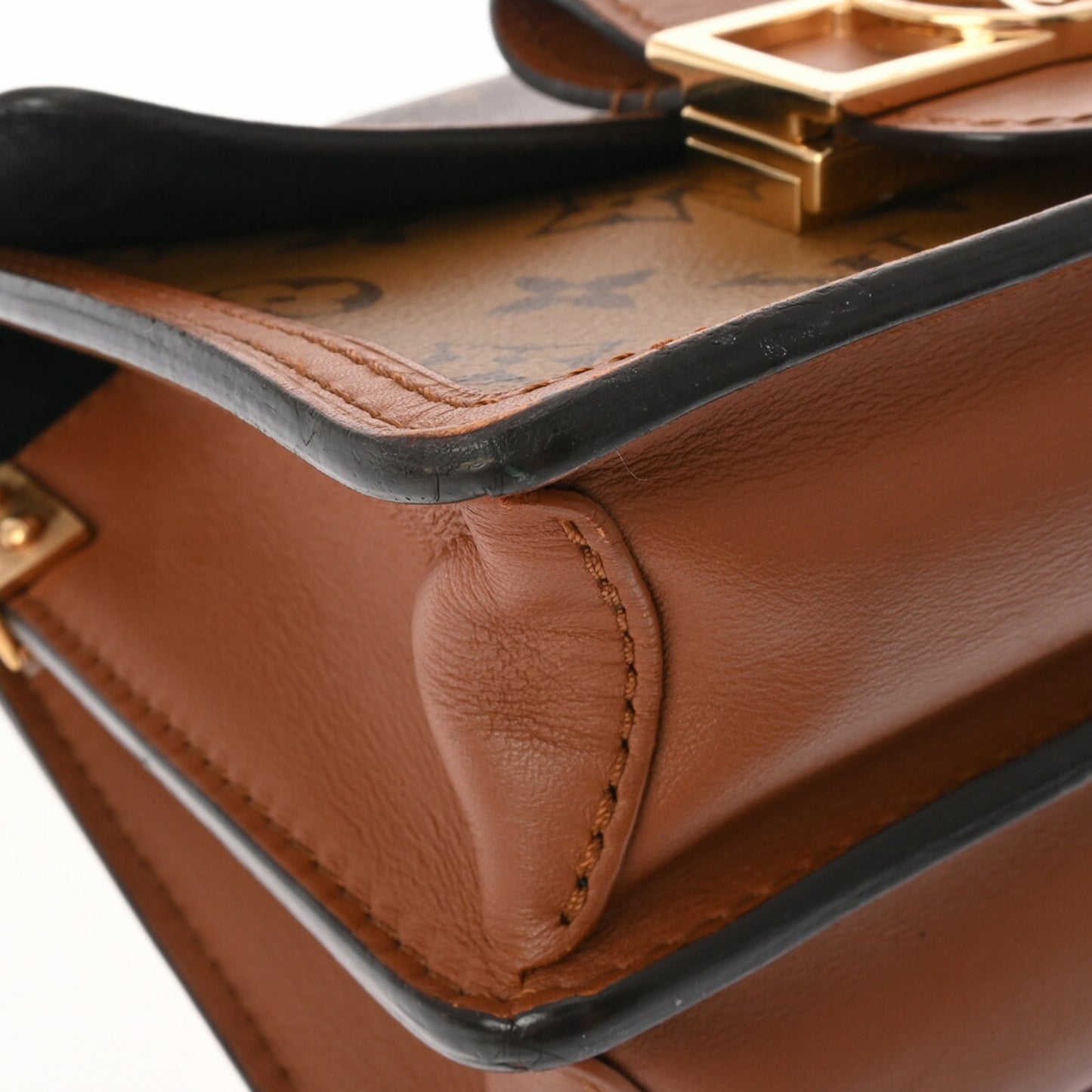 Louis Vuitton Brown Monogram Canvas Shoulder Bag