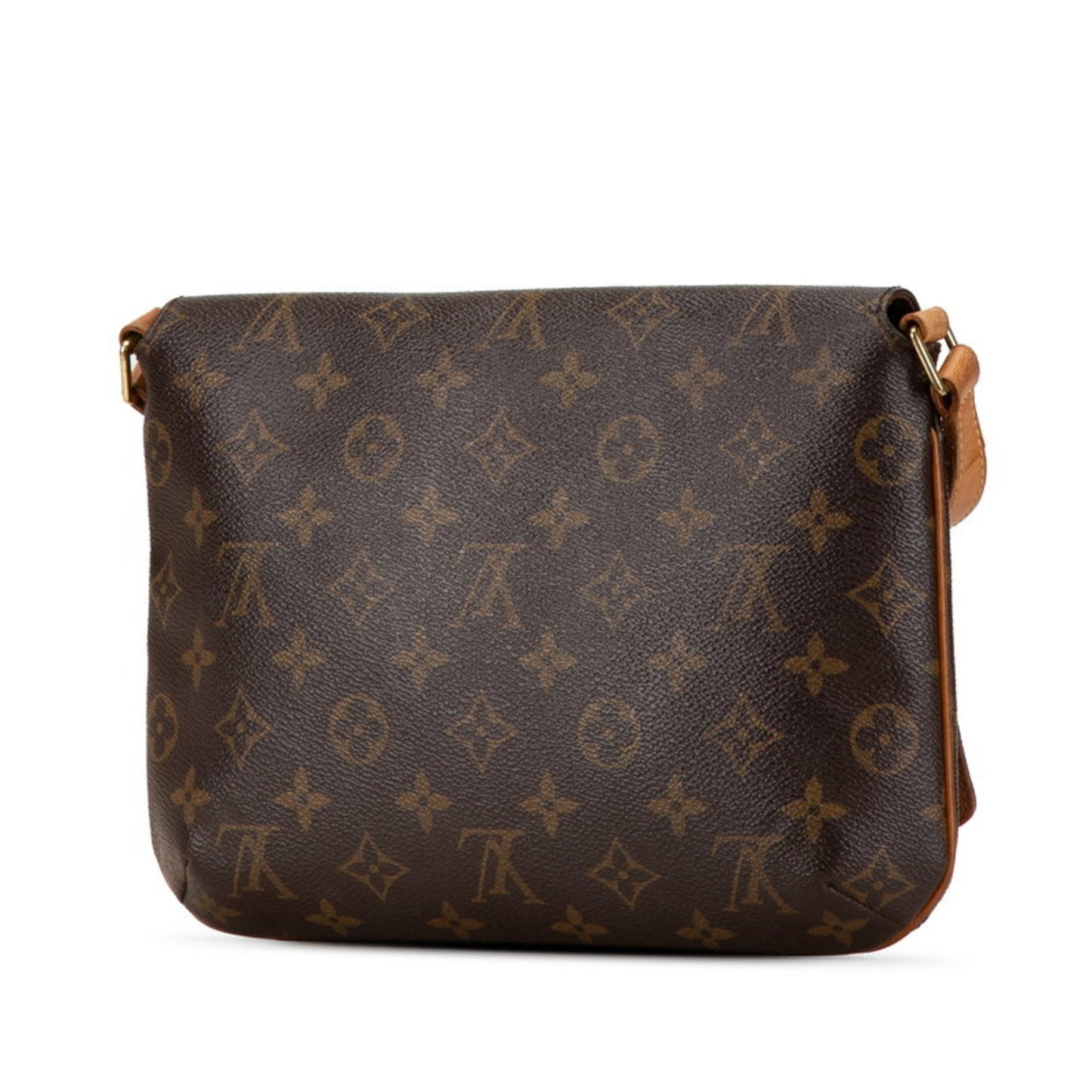 Louis Vuitton Brown Pvc Leather Shoulder Bag
