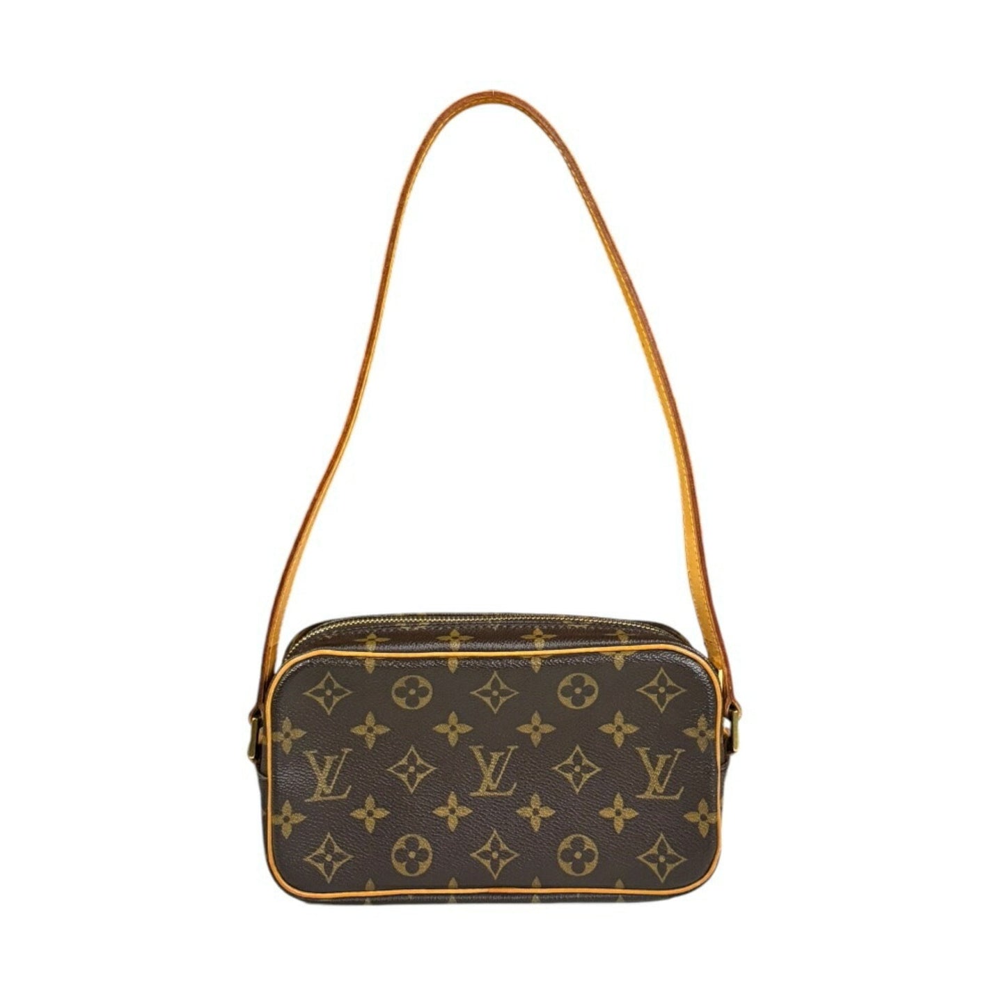 Louis Vuitton Brown Monogram Canvas Shoulder Bag
