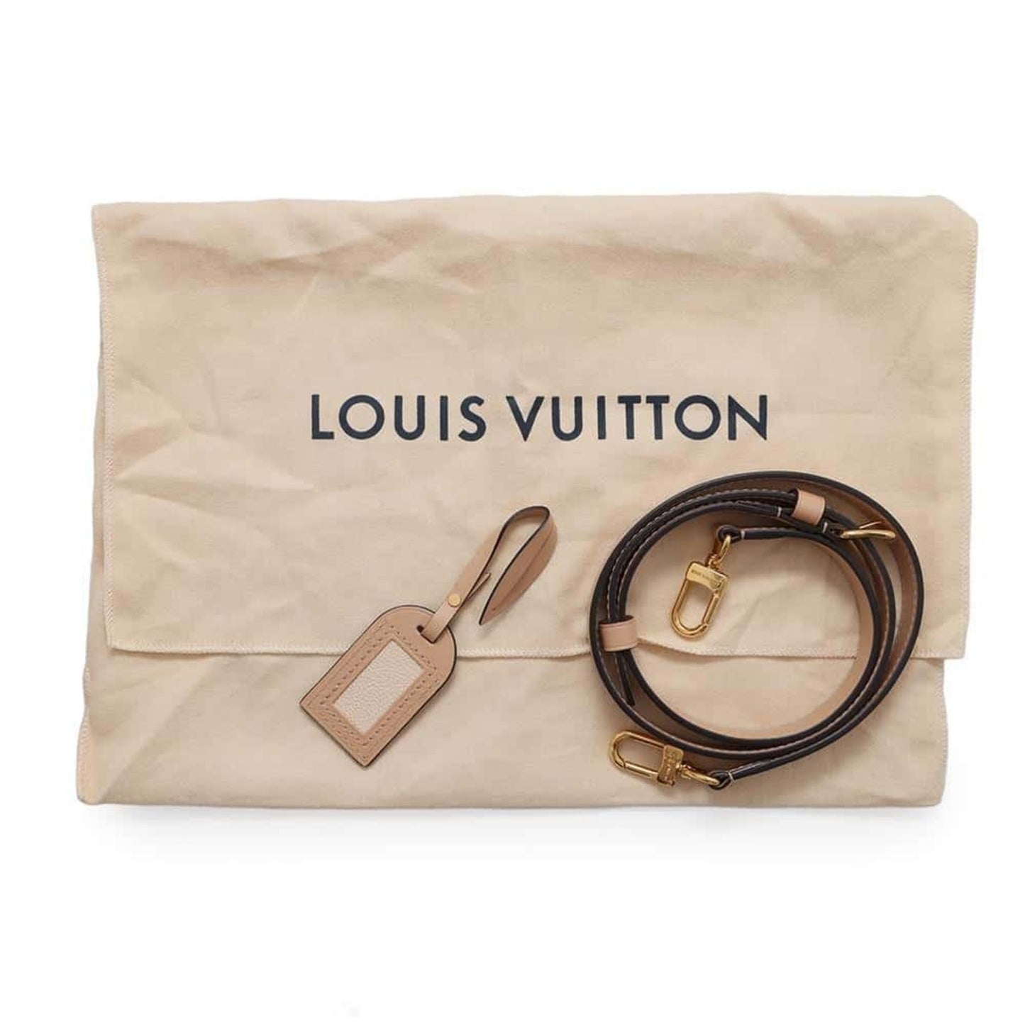 Louis Vuitton Monogram Impression Beige Rose Monogram Monogram Empreinte Handbag Shoulder Bag