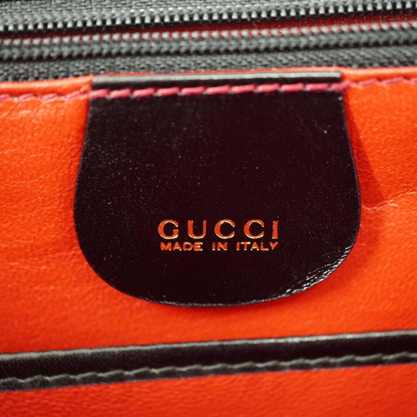 Gucci Black Leather Handbag