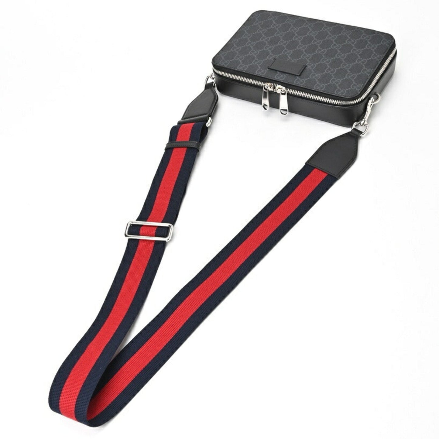 Gucci Black Gg Supreme Shoulder Bag