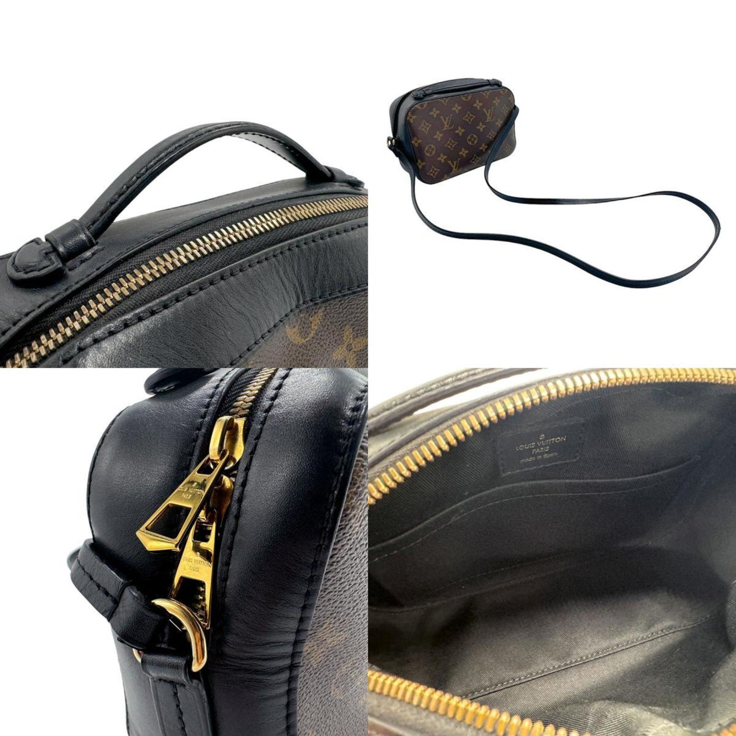 Louis Vuitton Noir Monogram Shoulder Bag