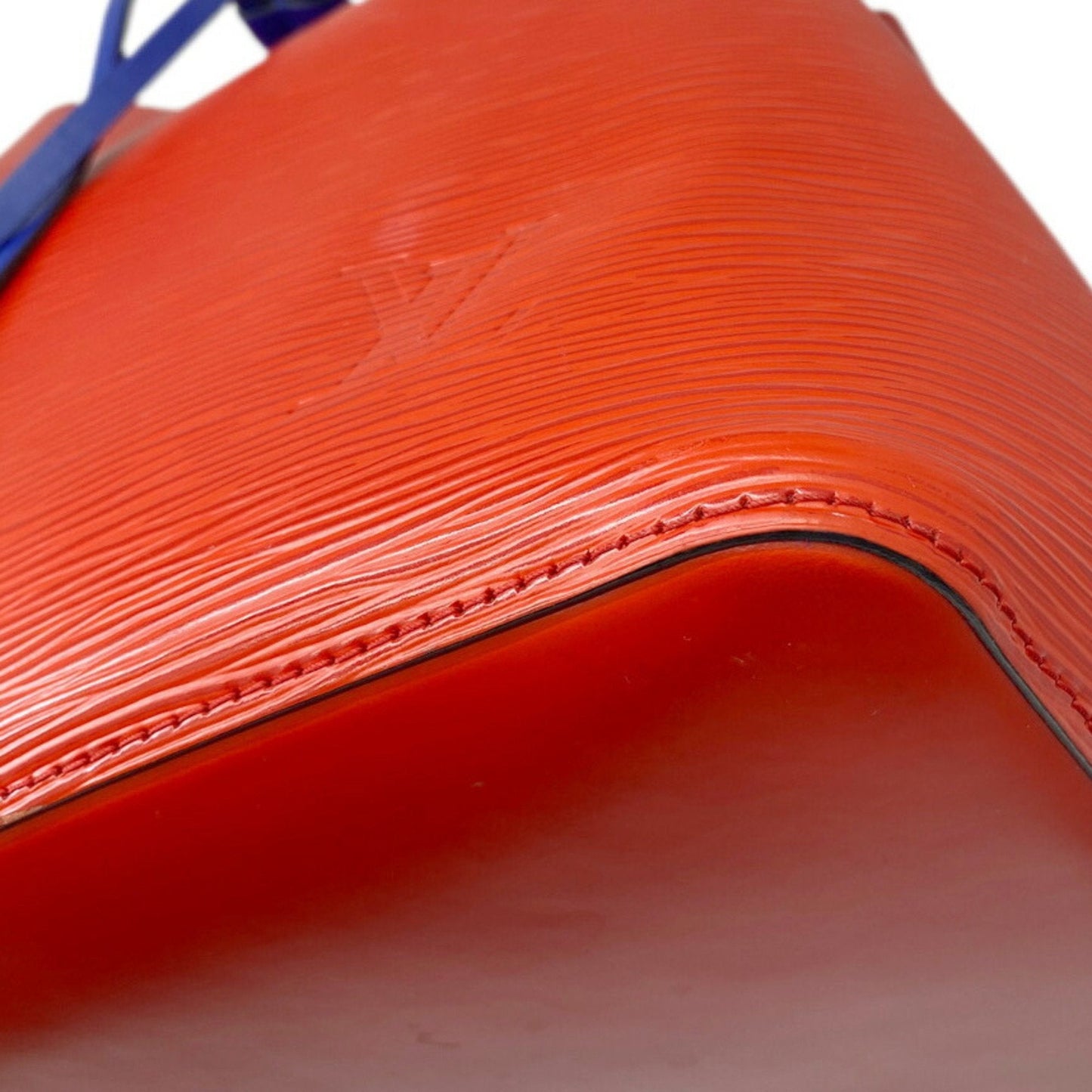 Louis Vuitton Blue Red Color Epi Leather Handbag Shoulder Bag