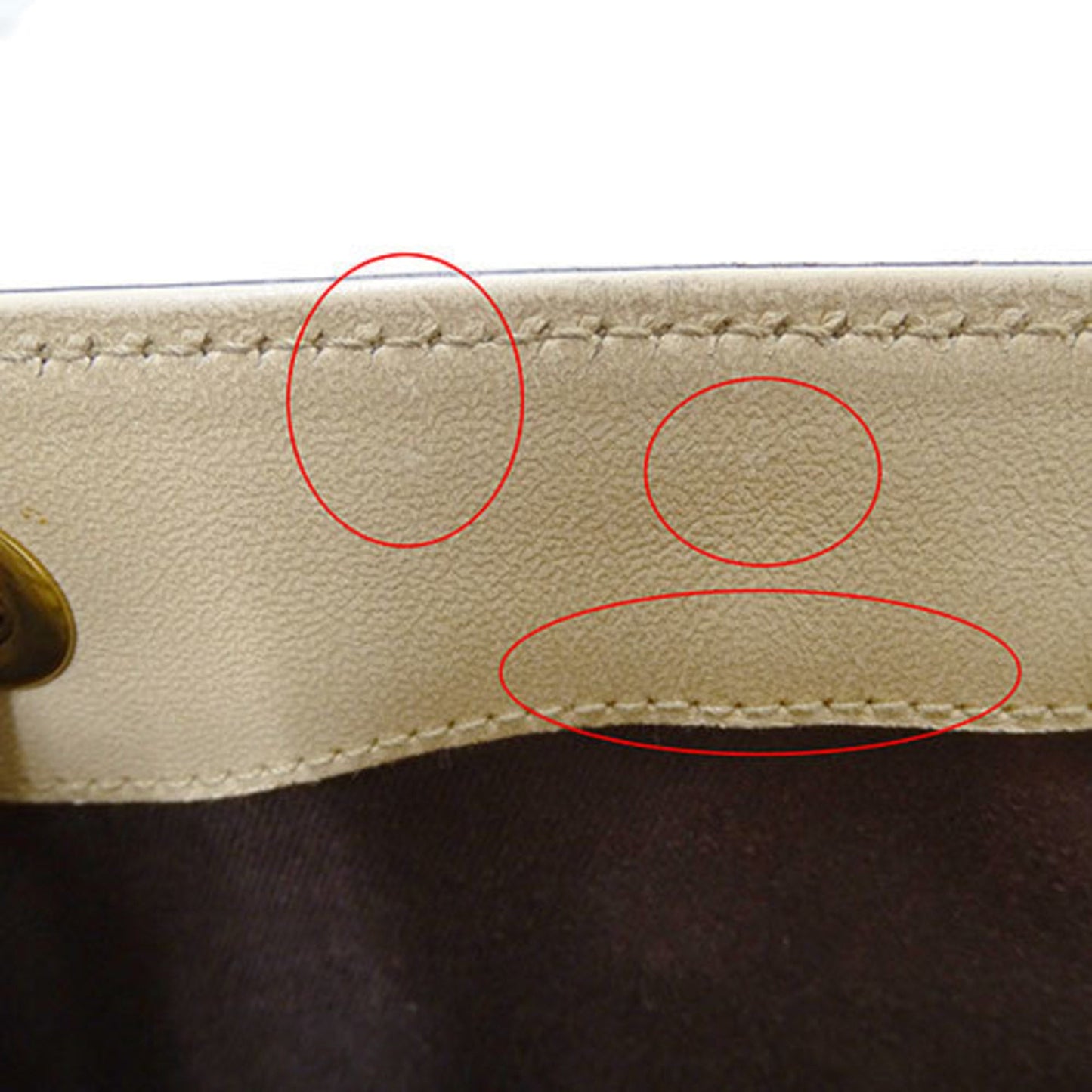 Gucci Beige Gg Canvas Handbag Shoulder Bag