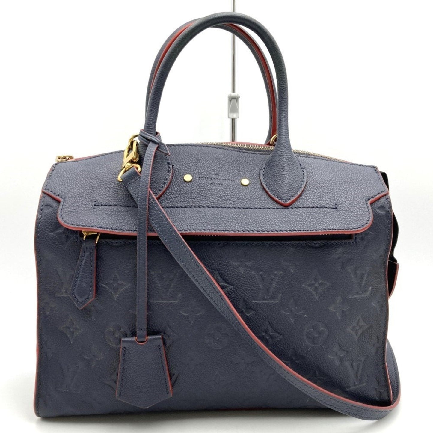 Louis Vuitton Navy Monogram Empreinte Shoulder Bag ()