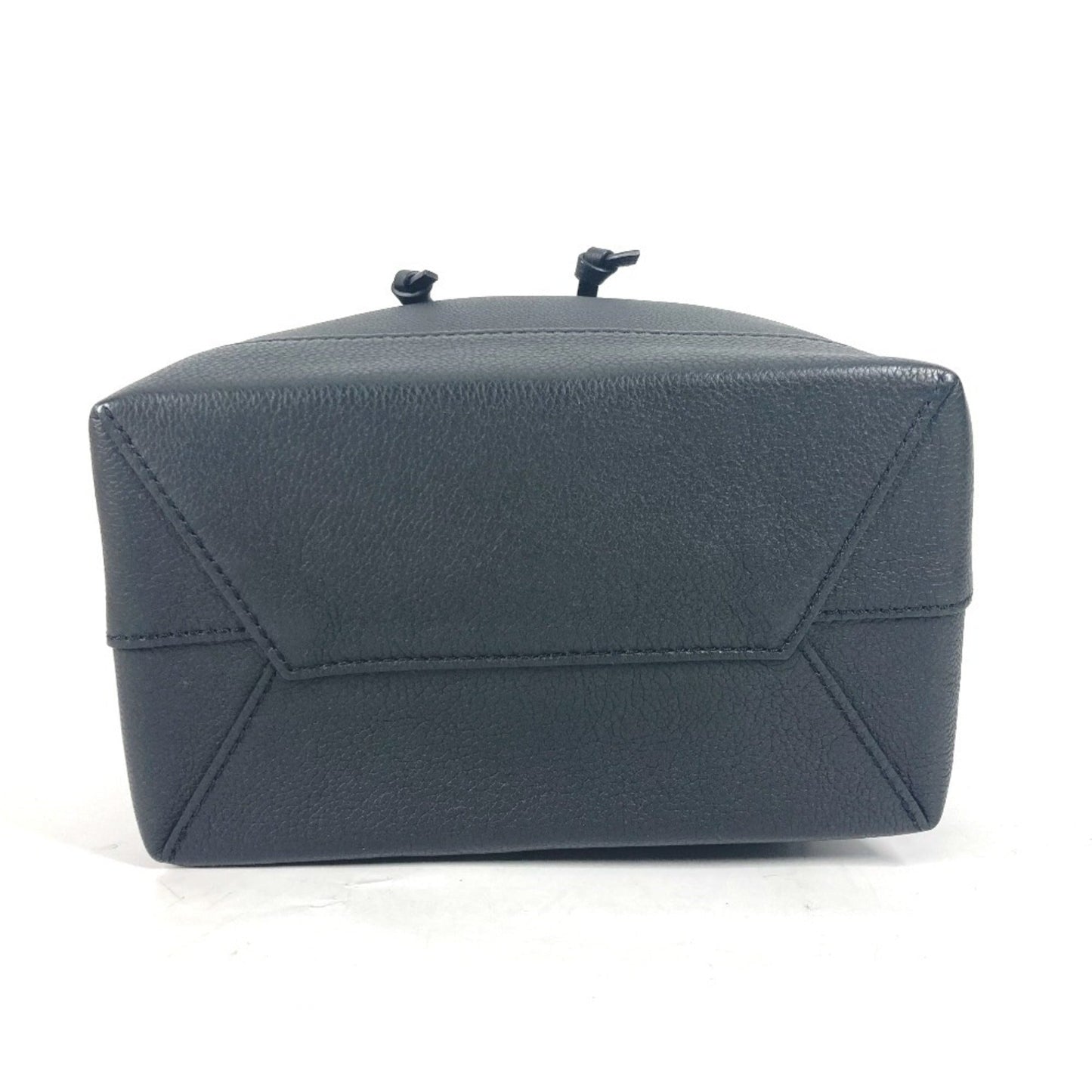 Louis Vuitton Black White Leather Backpack