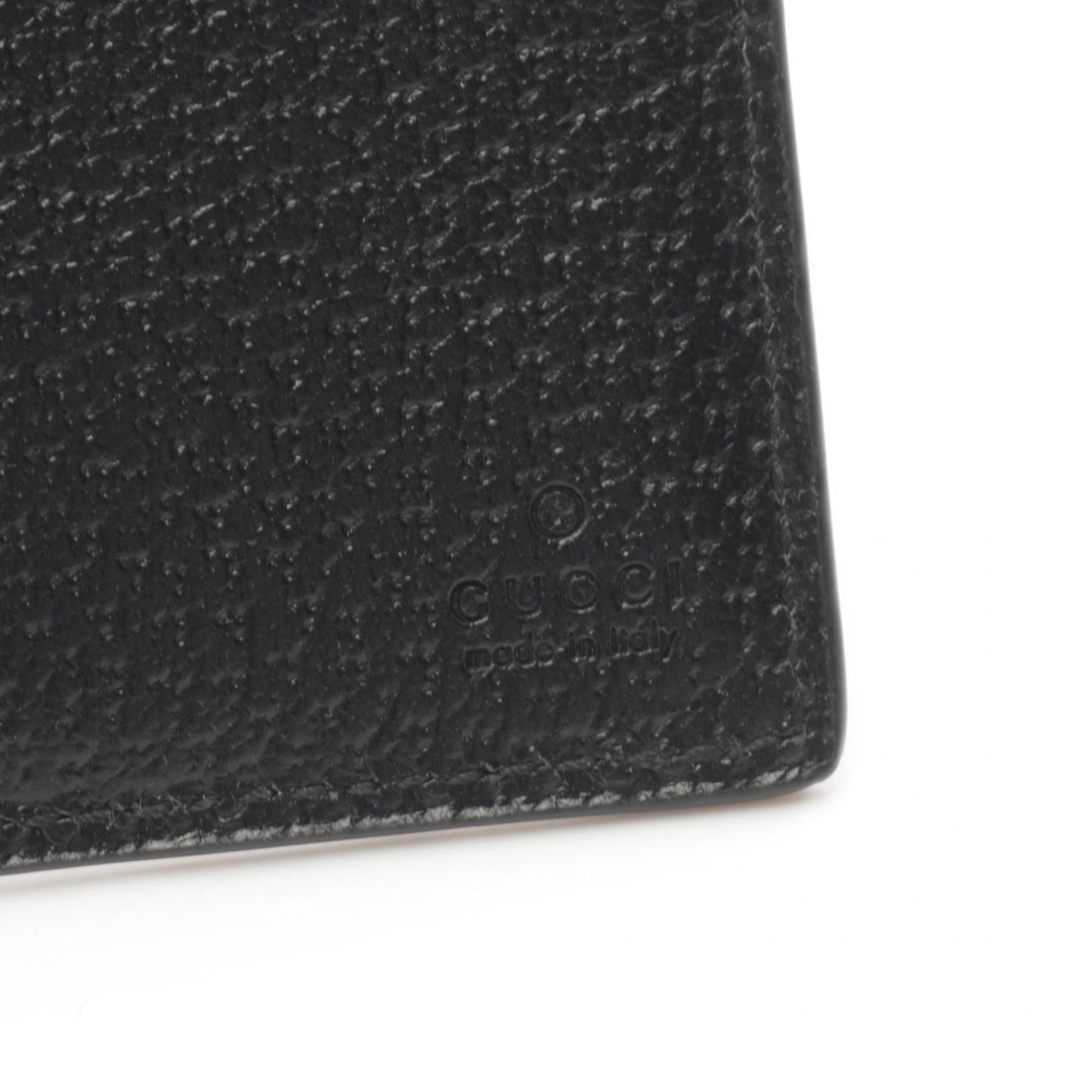 Gucci Black Leather Wallet (Bi-Fold)