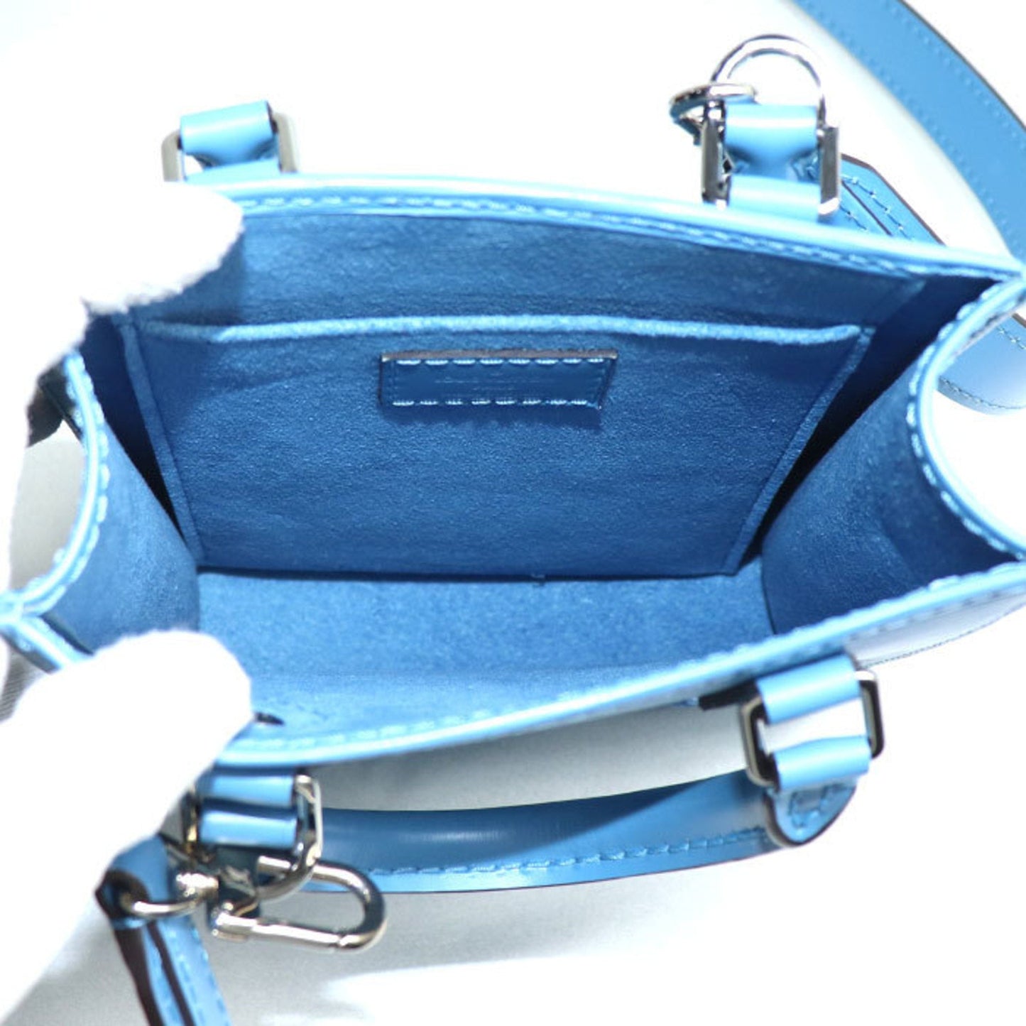 Louis Vuitton Blue Epi Leather Shoulder Bag