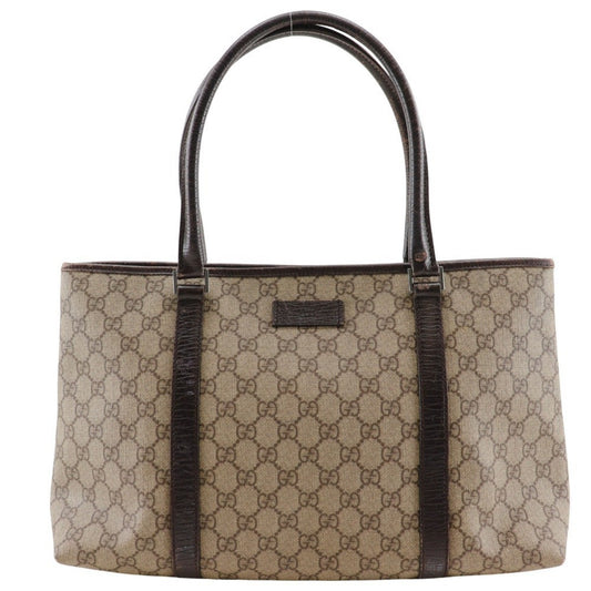 Gucci Brown Gg Plus Tote Bag ()