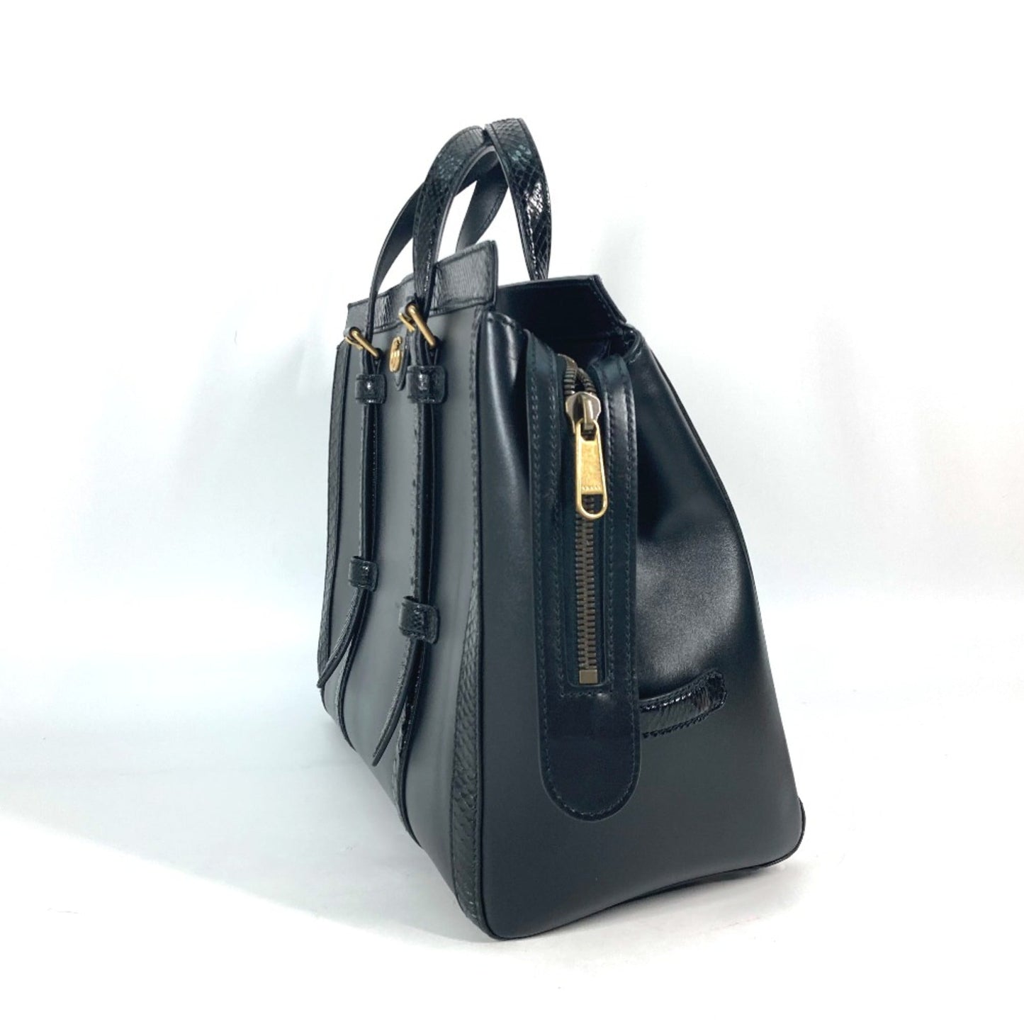 Gucci Black Leather Handbag