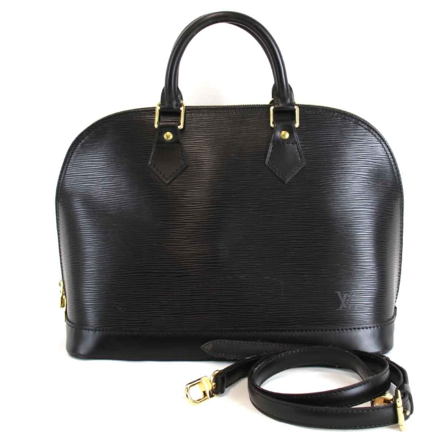 Louis Vuitton Black Epi Leather Shoulder Bag ()
