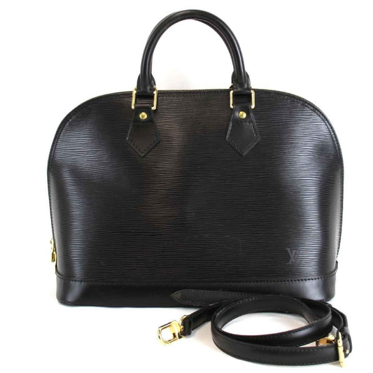 Louis Vuitton Black Epi Leather Shoulder Bag ()