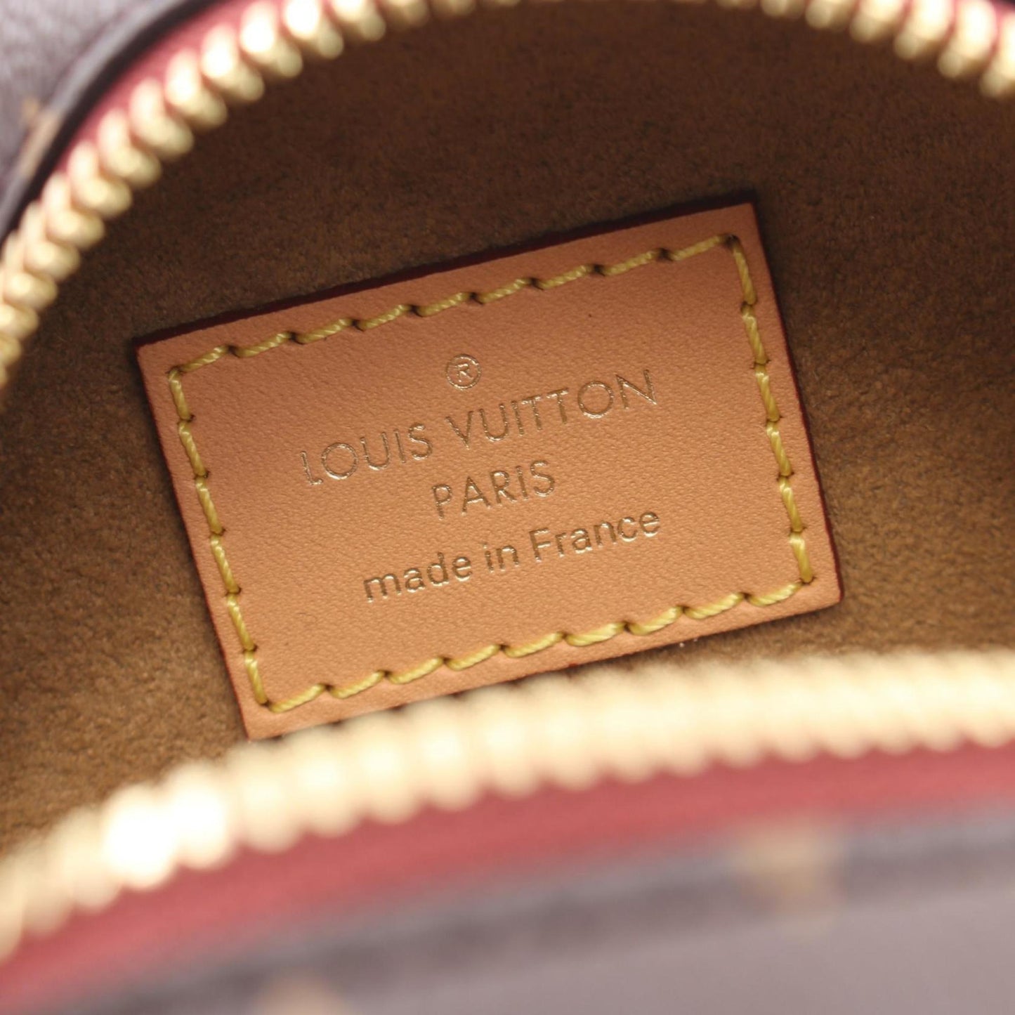 Louis Vuitton Brown Coated Canvas Shoulder Bag