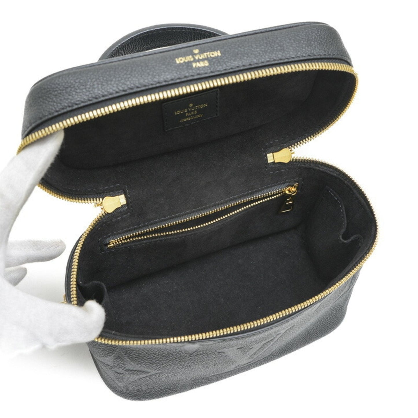 Louis Vuitton Noir Monogram Empreinte Handbag Shoulder Bag