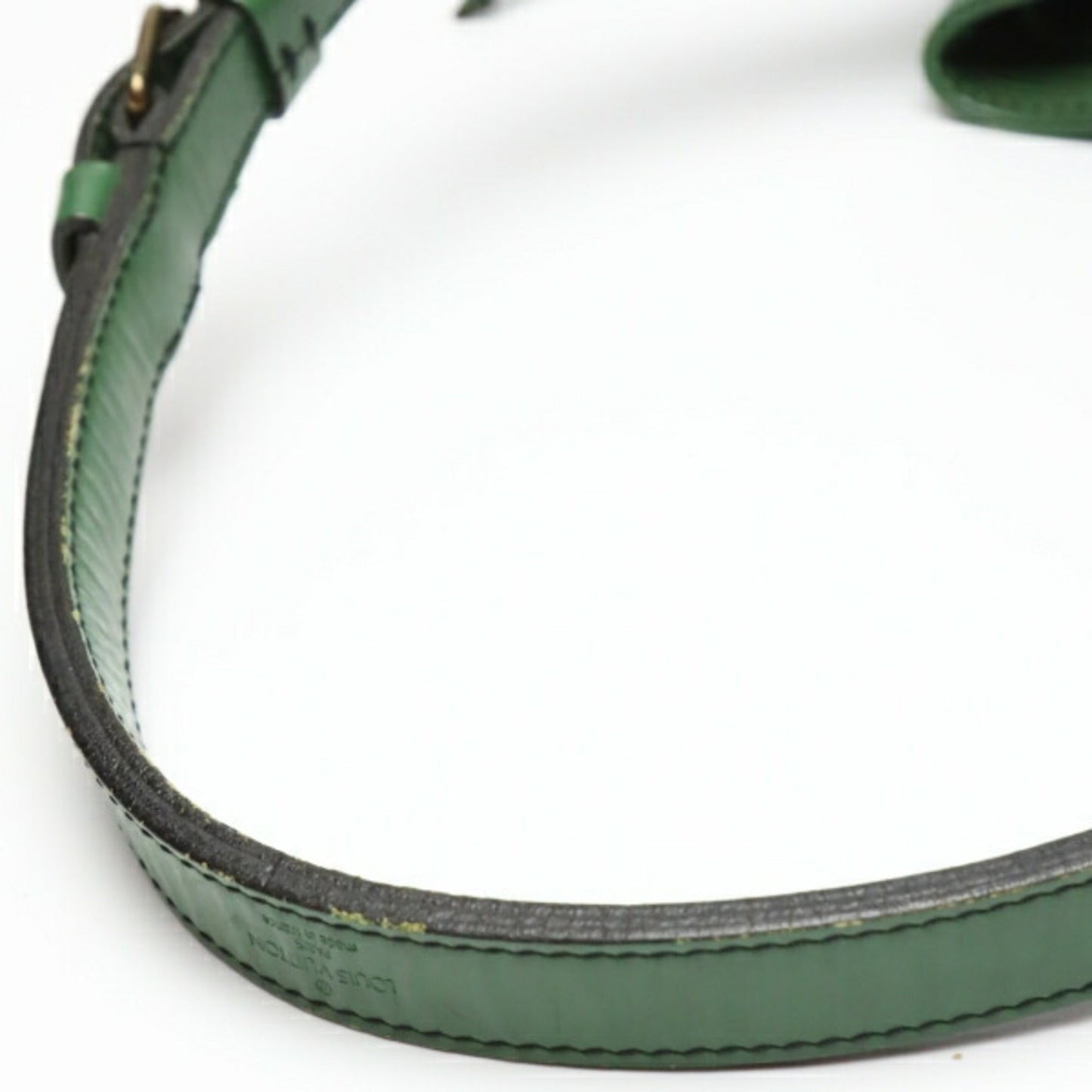 Louis Vuitton Borneo Green Epi Leather Shoulder Bag