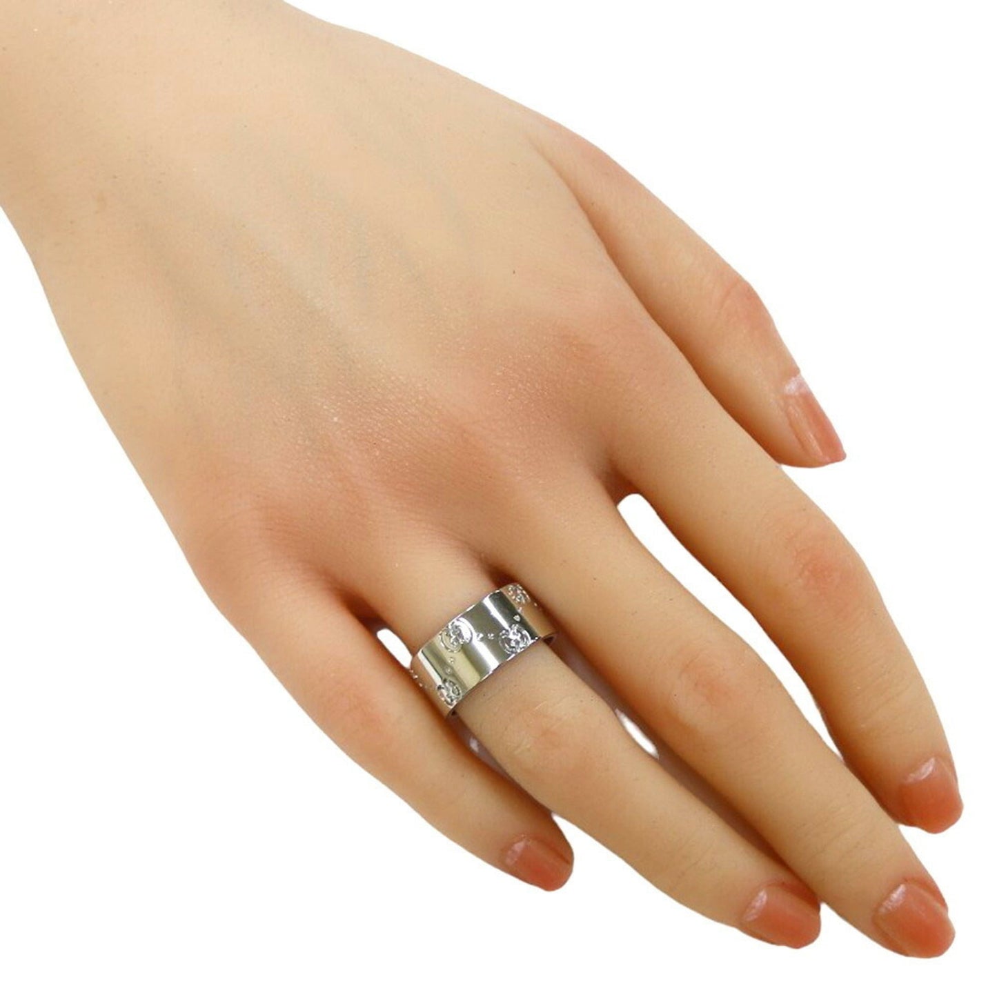 Gucci Icon White Gold White Gold (18K) Band Ring