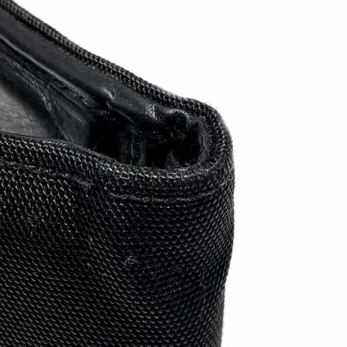 Gucci Black Canvas Leather Wallet (Bi-Fold)