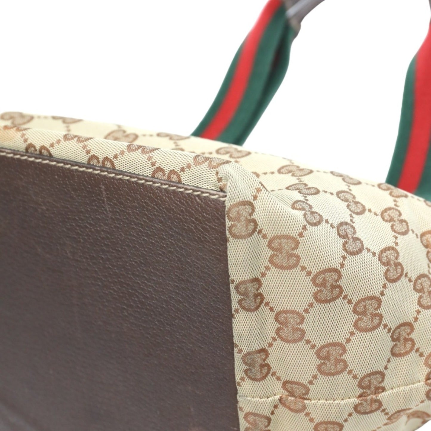 Gucci Gg Canvas Beige Gg Canvas Handbag Tote Bag