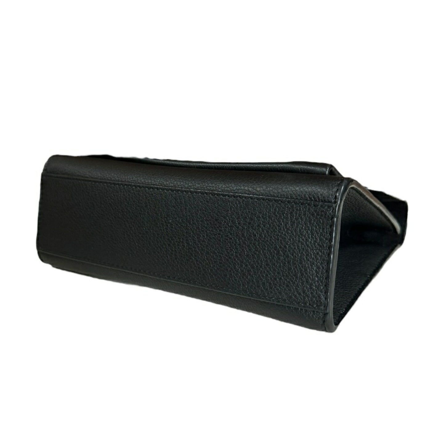 Louis Vuitton Black Leather Shoulder Bag