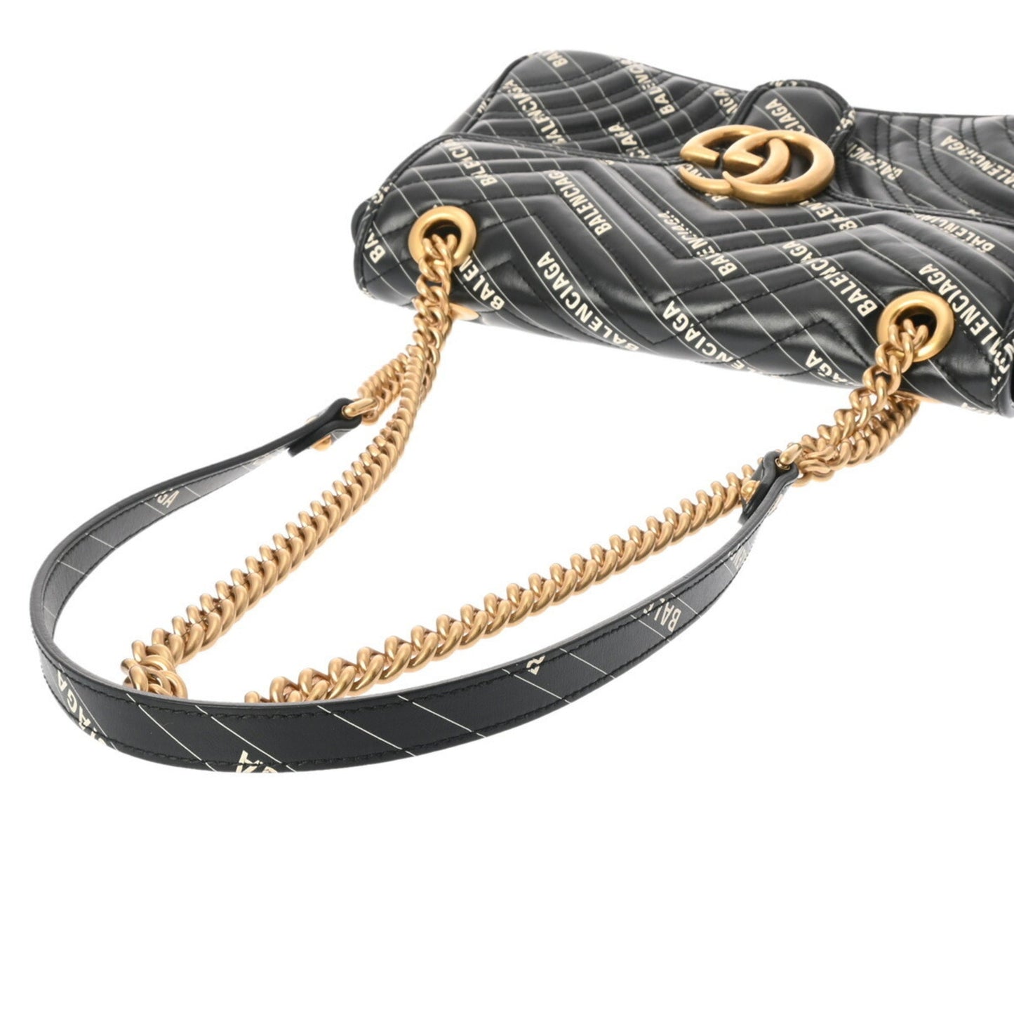 Gucci Black Leather Shoulder Bag
