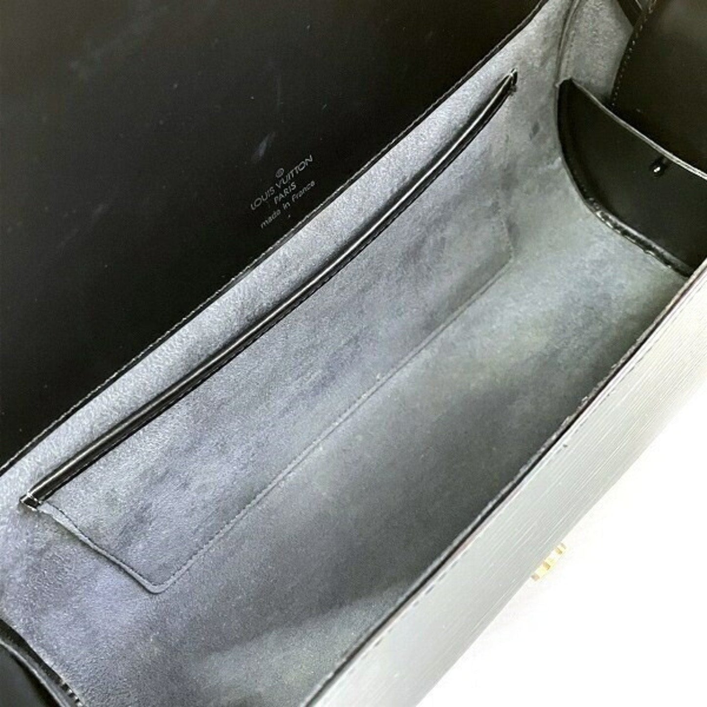Louis Vuitton Noir Epi Leather Shoulder Bag