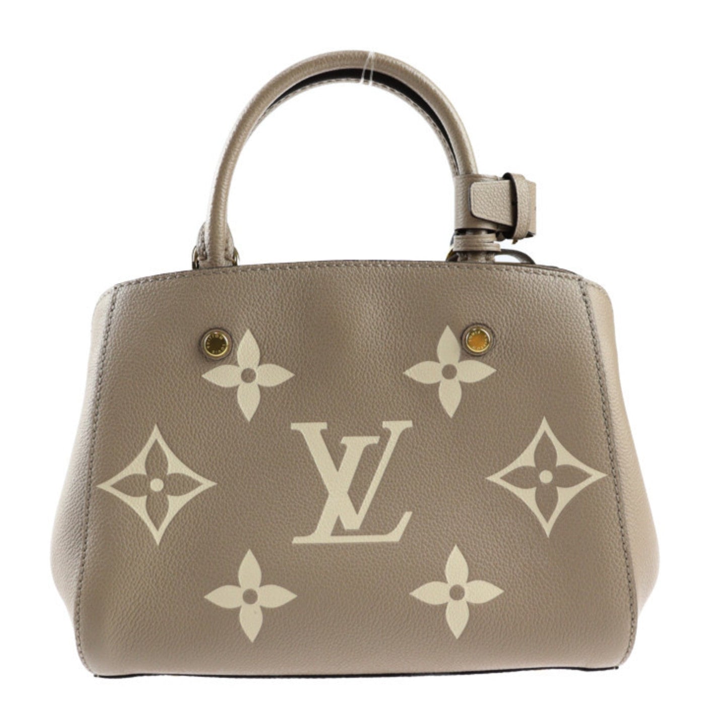 Louis Vuitton Tourterelle Monogram Empreinte Handbag Shoulder Bag Tote Bag