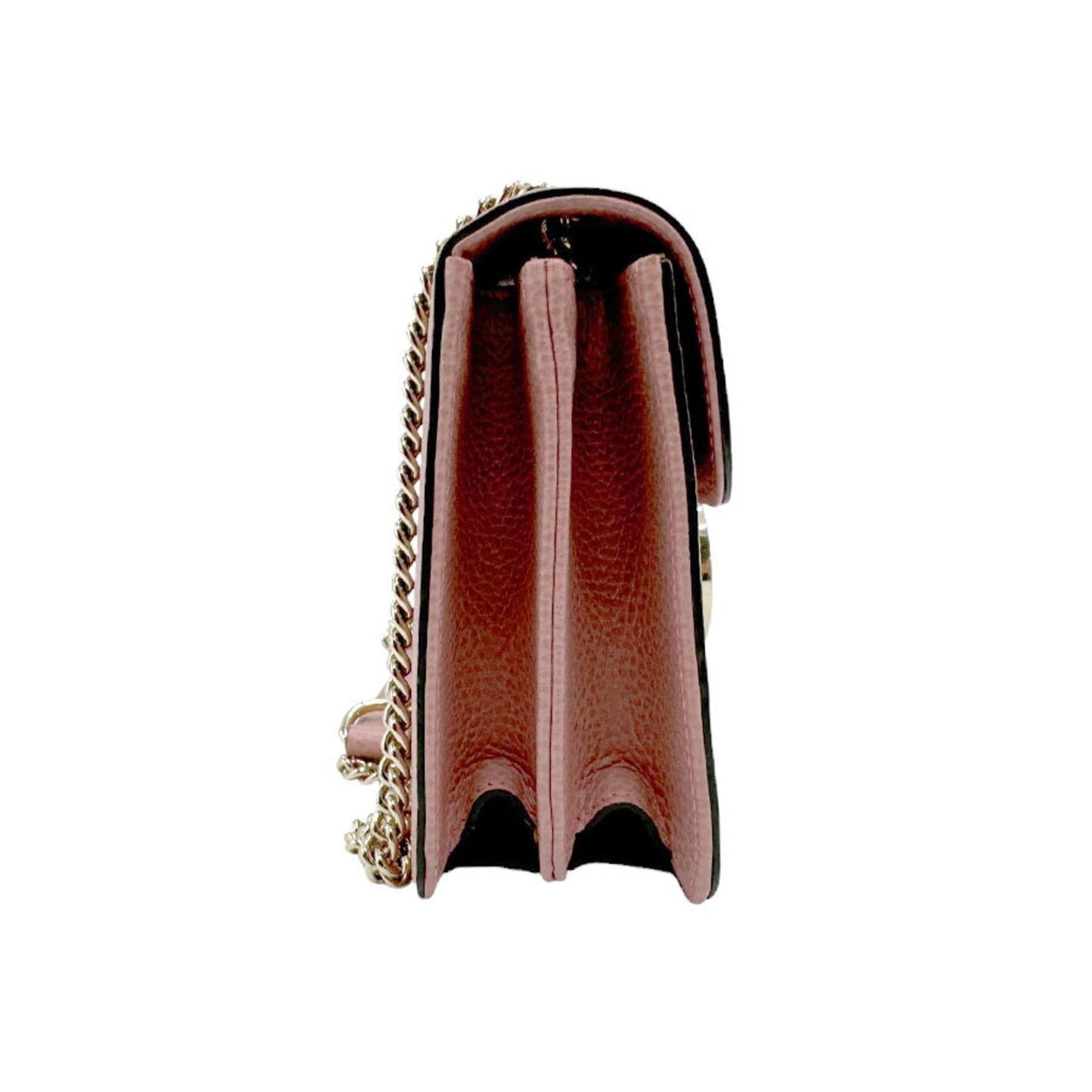 Gucci Pink Leather Shoulder Bag