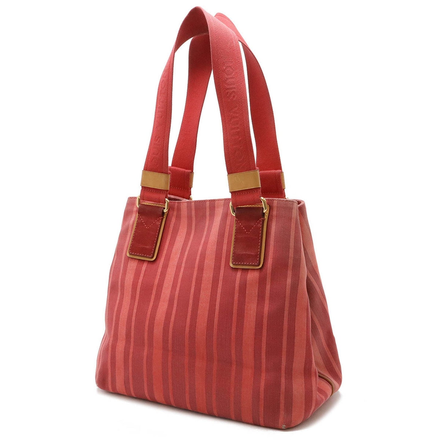 Louis Vuitton Rouge Grenadine Canvas Shoulder Bag Tote Bag