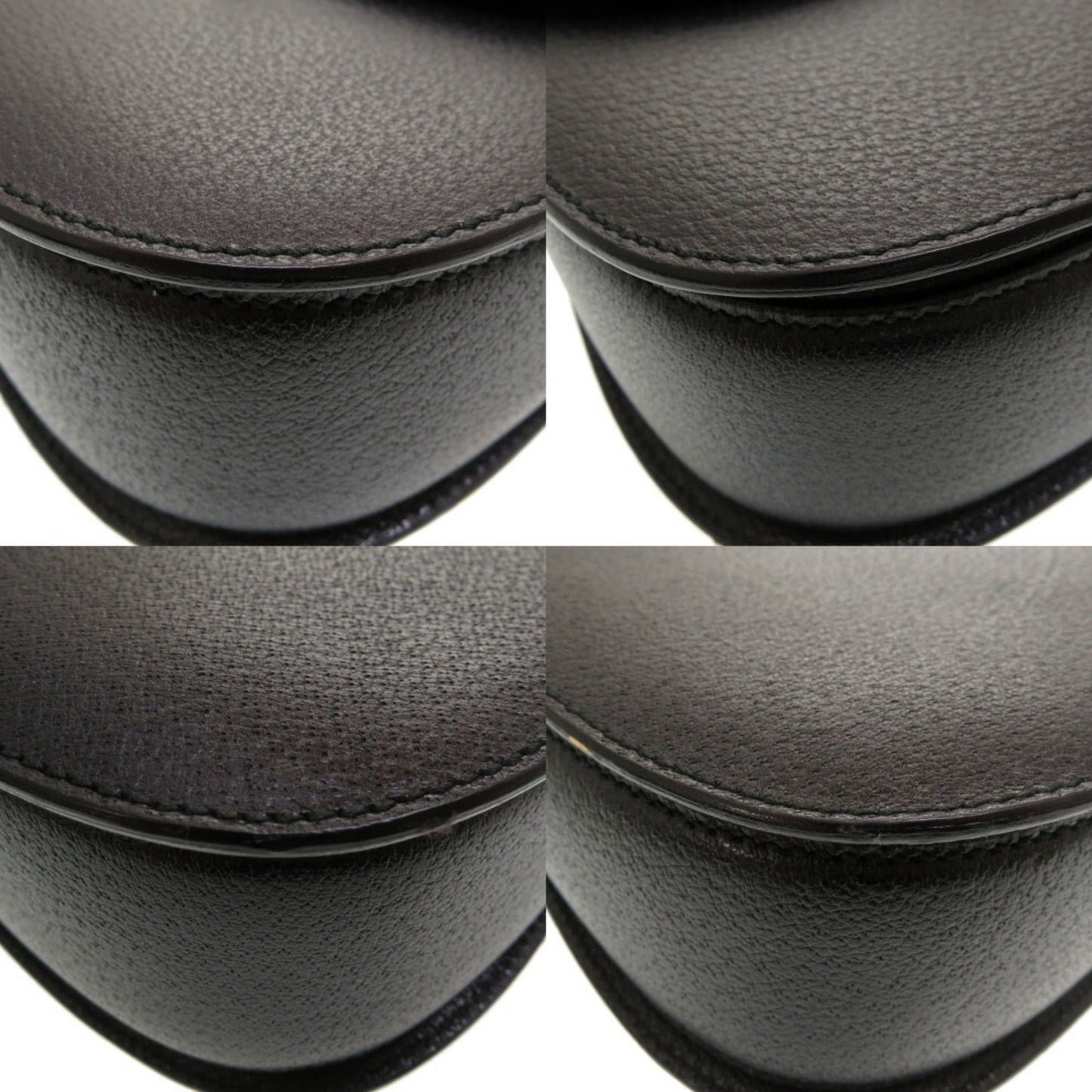 Gucci Black Bamboo Handbag