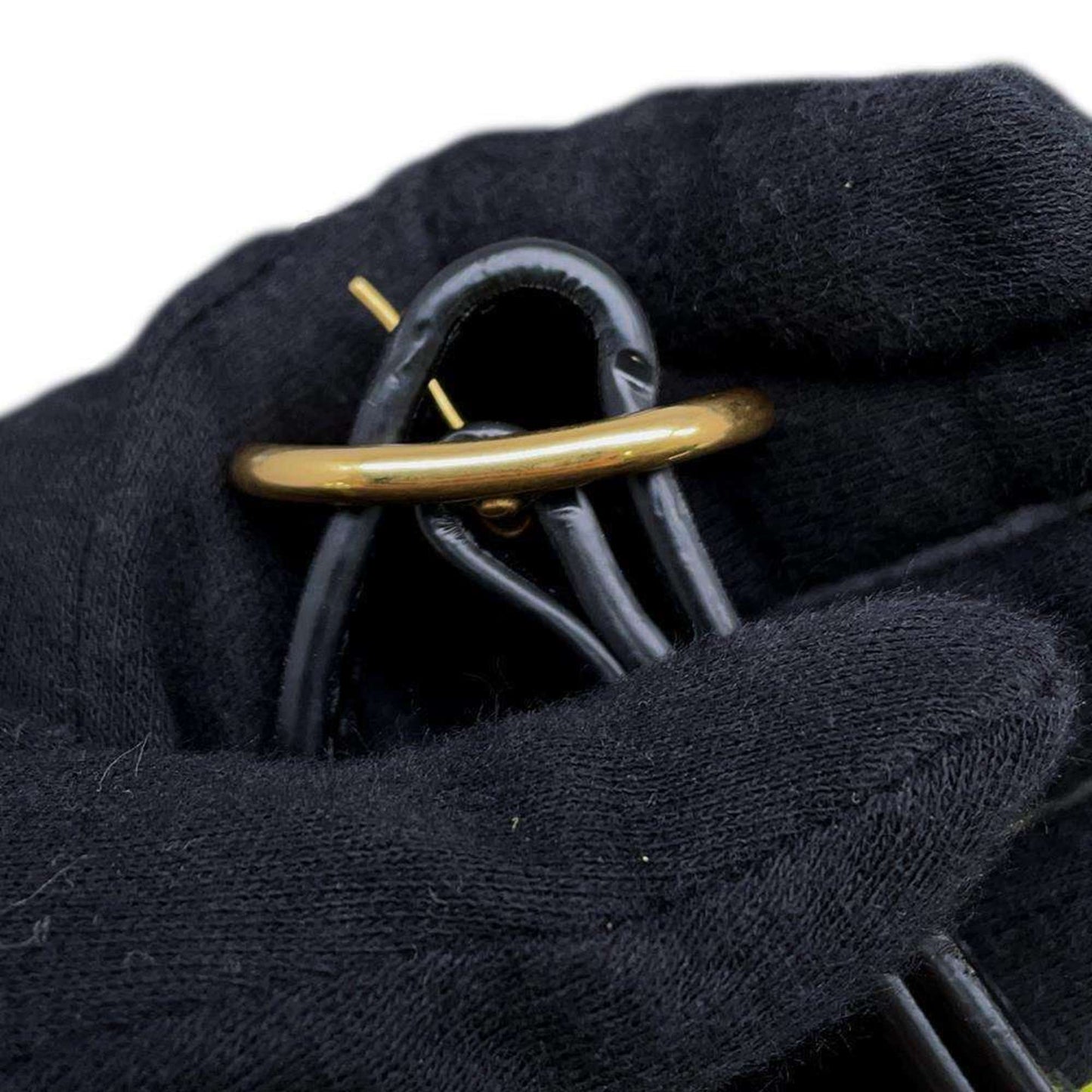Gucci Black Leather Shoulder Bag Tote Bag