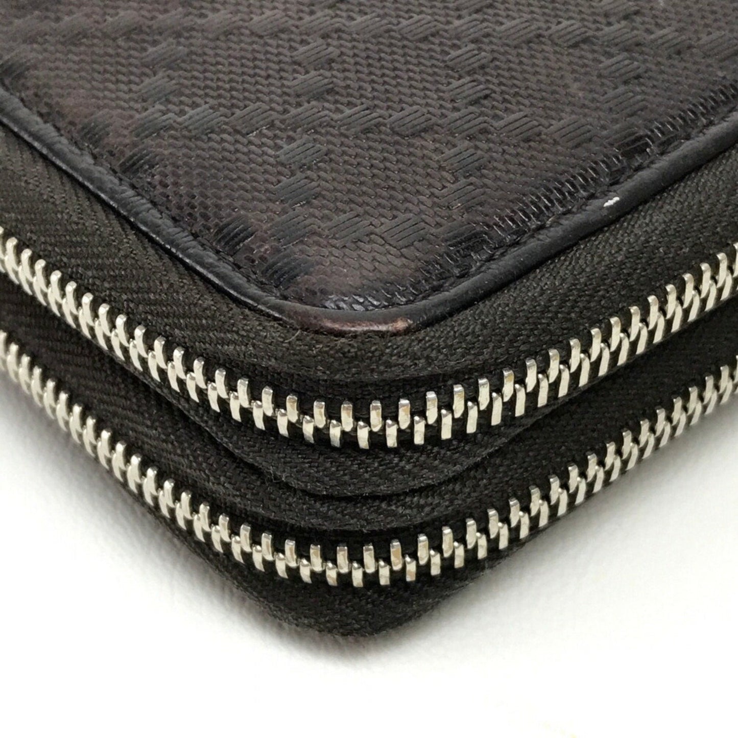 Gucci Dark Brown Leather Long Wallet (Bi-Fold)