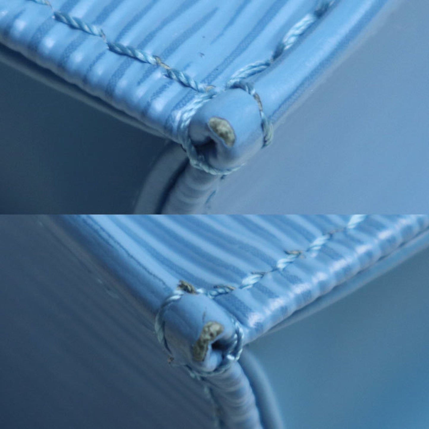 Louis Vuitton Blue Epi Leather Shoulder Bag