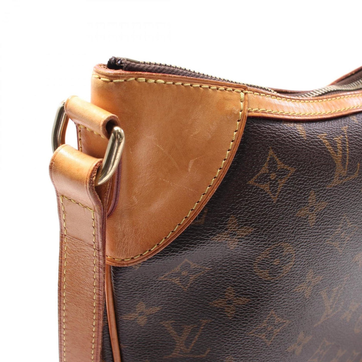 Louis Vuitton Brown Monogram Monogram Leather Shoulder Bag