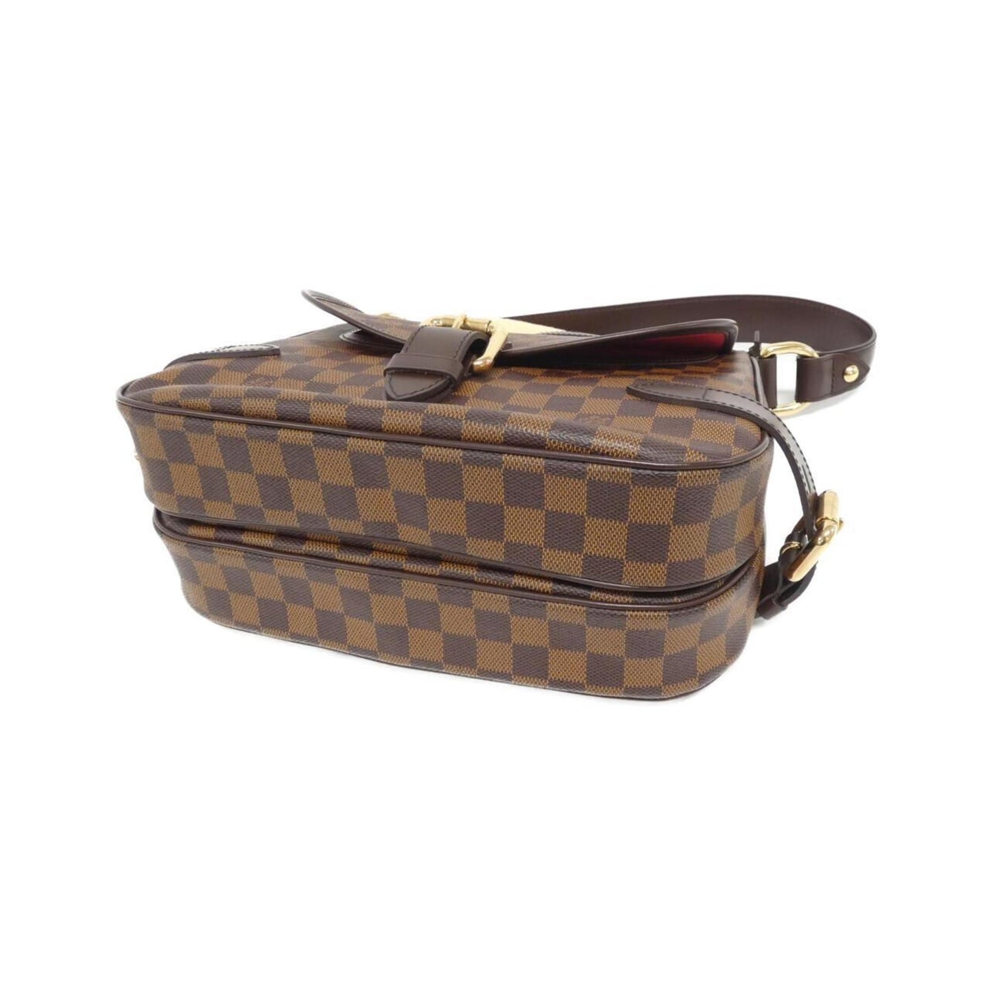 Louis Vuitton Brown Ebene Coated Canvas Shoulder Bag