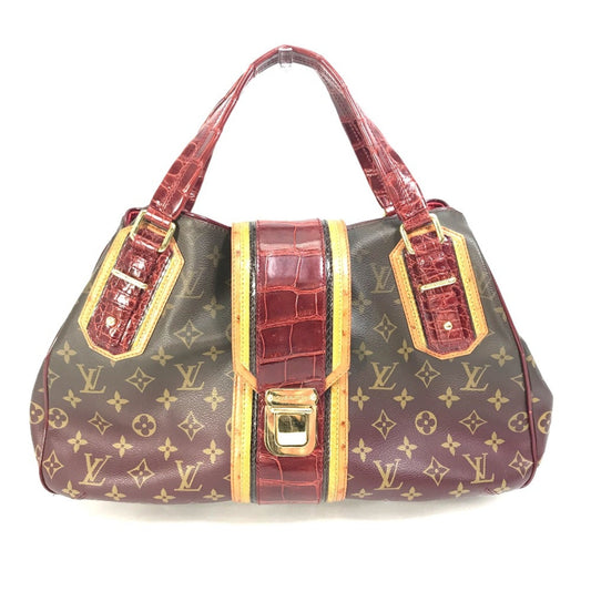 Louis Vuitton Red Cloth Shoulder Bag ()