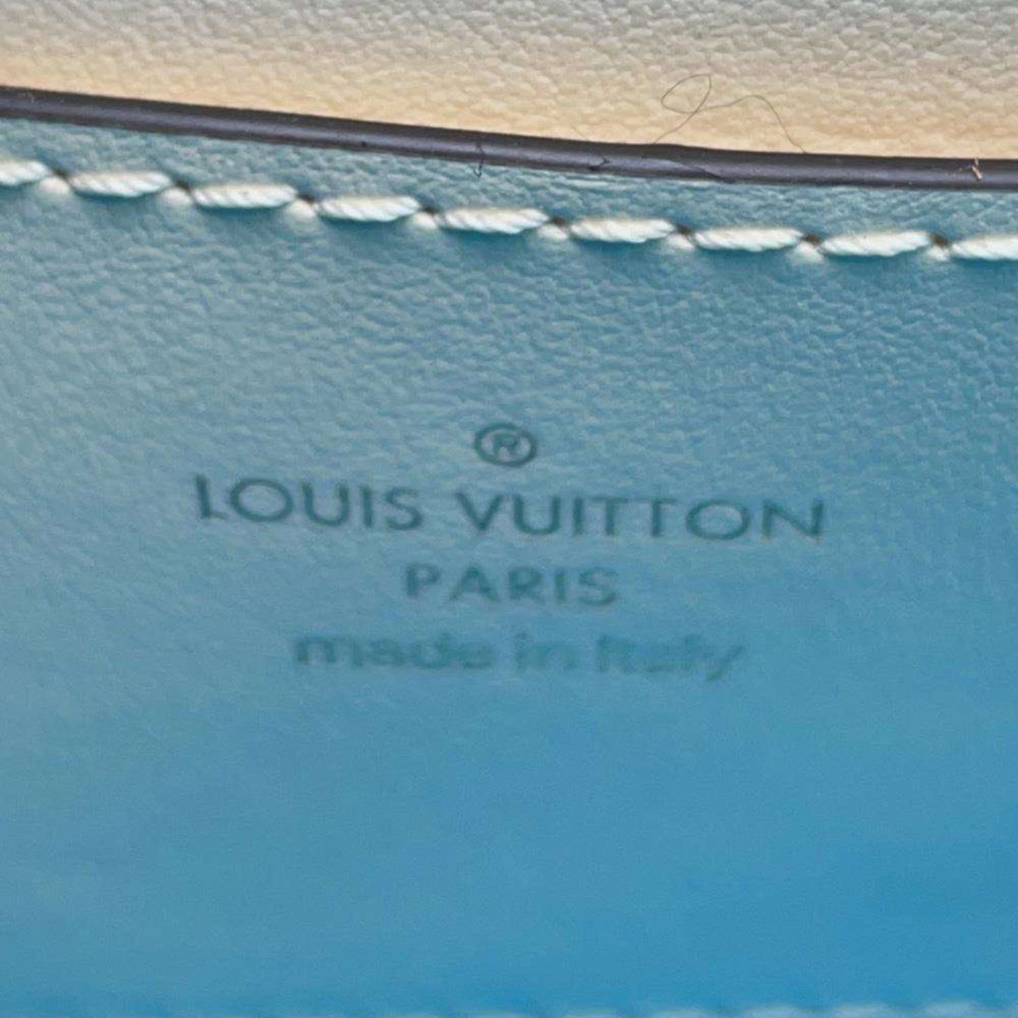 Louis Vuitton Ivory Leather Shoulder Bag