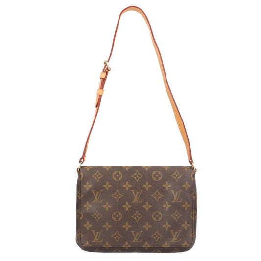 Louis Vuitton Brown Monogram Shoulder Bag ()