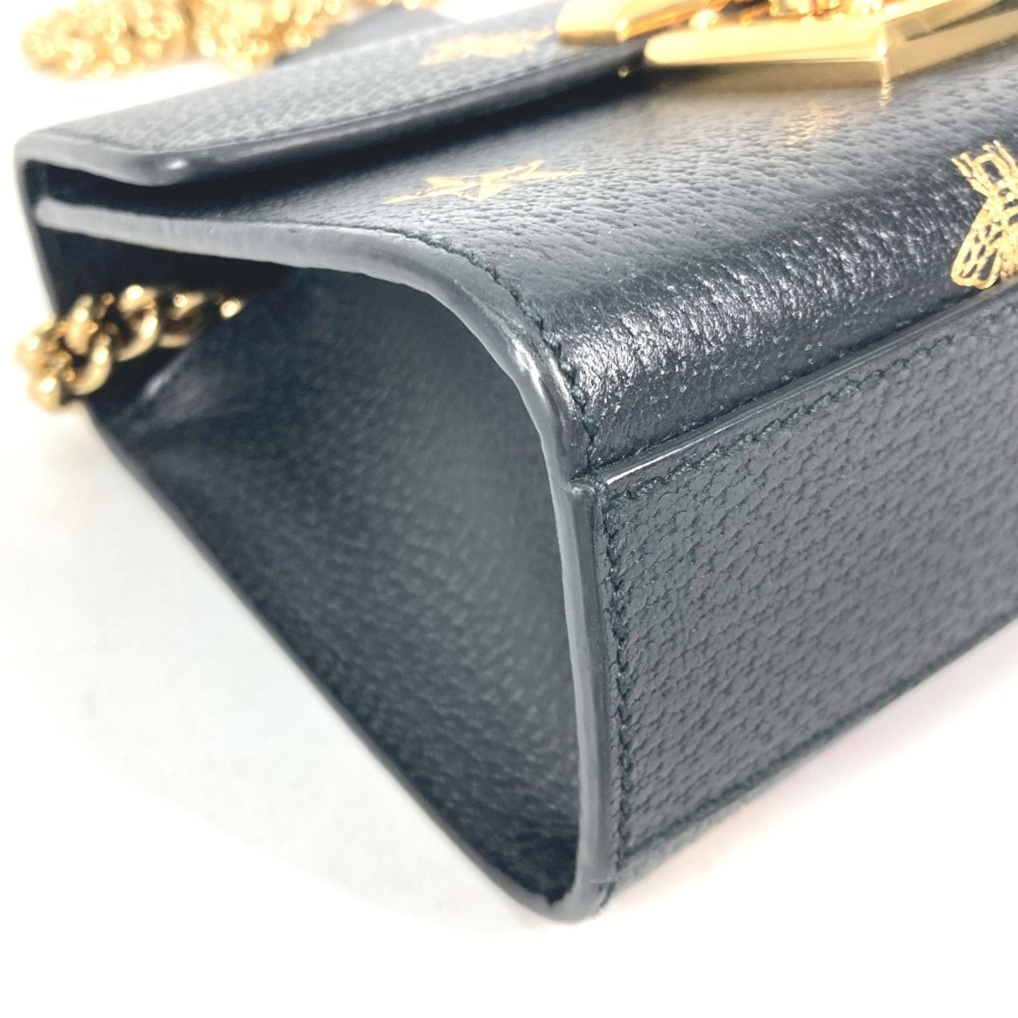 Gucci Black Leather Shoulder Bag