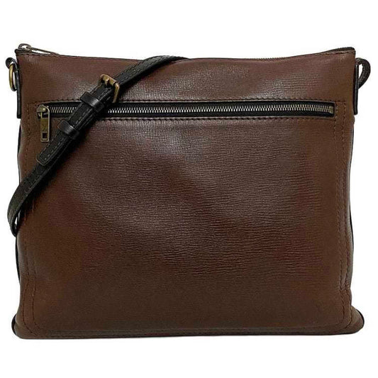 Louis Vuitton Utah Brown Coffee Leather Shoulder Bag ()