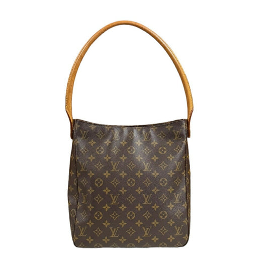 Louis Vuitton Brown Monogram Shoulder Bag ()