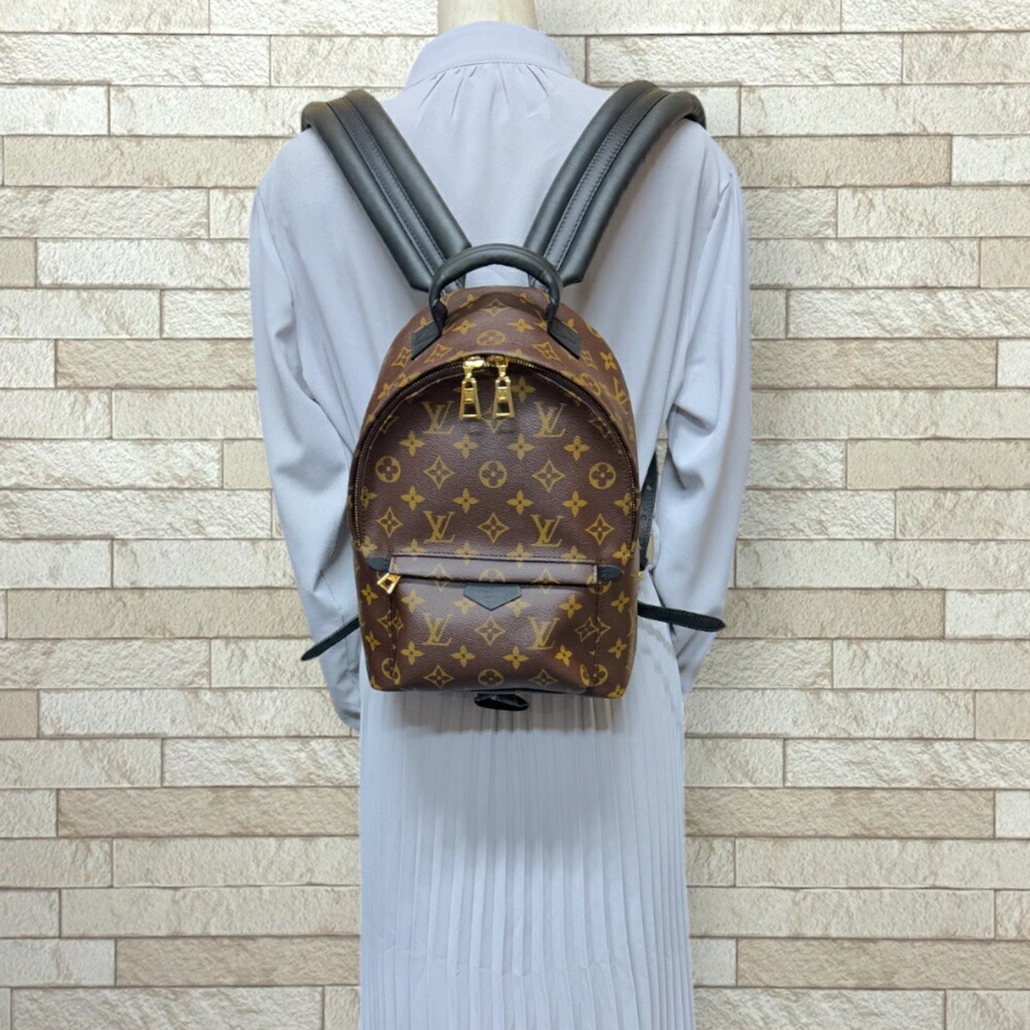 Louis Vuitton Brown Monogram Canvas Backpack